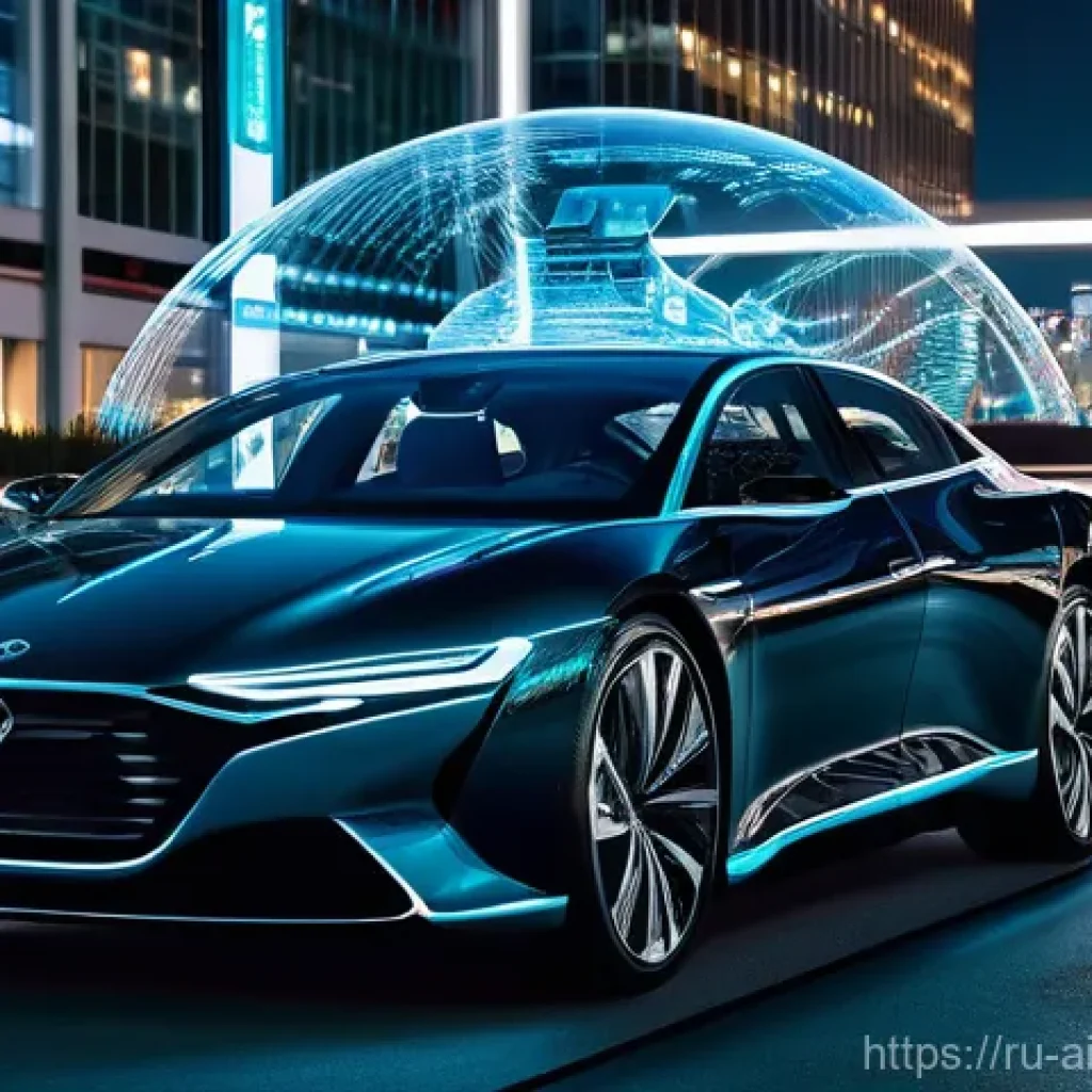 AI 윤리와 자동화 윤리 - **Prompt:** A thought-provoking scene depicting the ethical dilemmas of AI responsibility. A sleek, ...