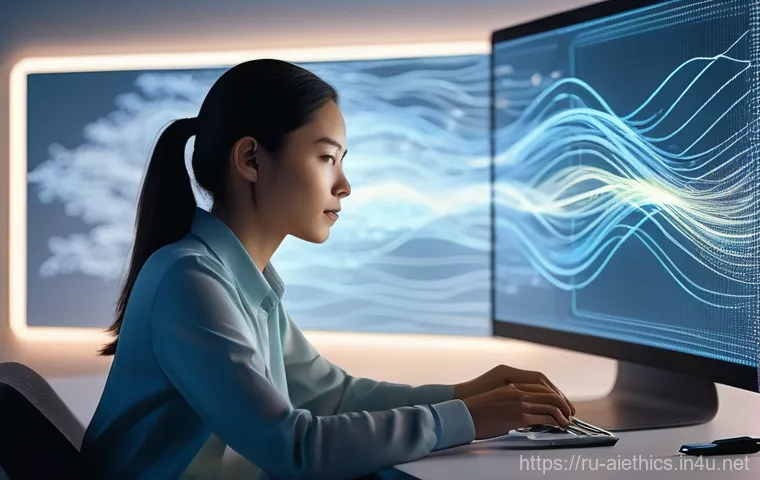 AI 윤리와 AI 투명성 - **Fairness in AI Decisions: Balanced Pathways**
    A diverse group of individuals (comprising men a...