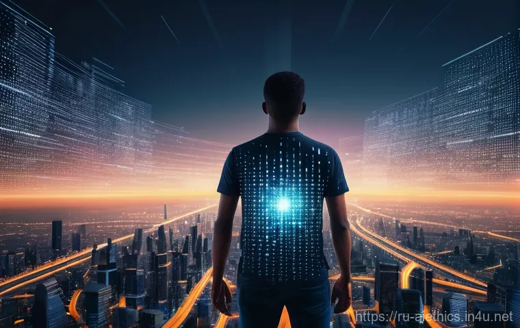 AI 윤리와 AI 윤리적 AI 커뮤니티 - **Prompt:** A diverse group of individuals (men and women of varying ages and ethnicities), all dres...